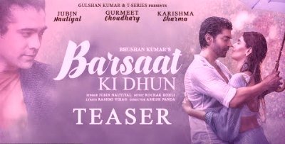 Barsaat Ki Dhun Lyrics - Jubin Nautiyal