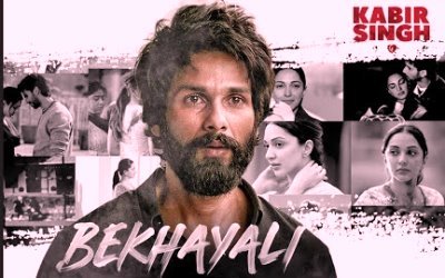 Bekhayali Lyrics – Kabir Singh | Sachet Tandon