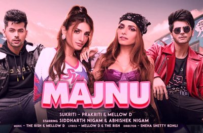 Majnu Lyrics Song Sung by Sukriti Kakar, Prakriti Kakar, Mellow D