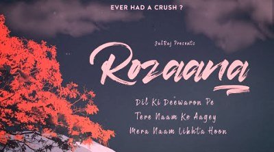 Rozaana Lyrics sung By JalRaj