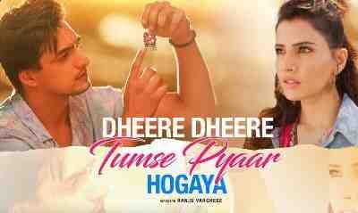 Dheere Dheere Tumse Pyaar Hogaya Lyrics in Hindi + English Translation (धीरे धीरे तुमसे प्यार हो गया Lyrics in Hindi) sung by Stebin Ben